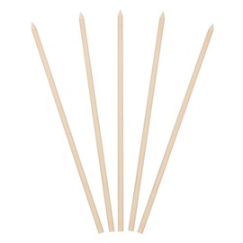 10,000 Count | KingSeal Natural Birch Wood Heavy Weight Grilling Sticks, Kebab Skewers, City Chicken, 5.5 Inches x 3.5mm, Commercial Bulk Pack - 10 Boxes of 1000 (10,000 Count)