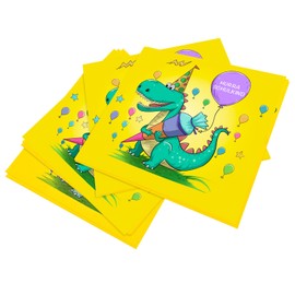40 Napkins Dinosaurs