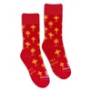 Sock Religious Salutaris Hostia Chalice and Host Red Boys and