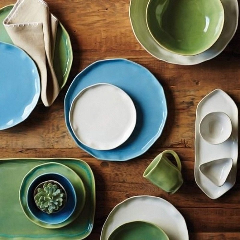 Vietri Forma Cloud Salad Plate