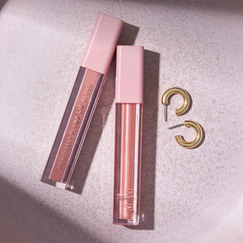 Mally Beauty Positively Plump Lip Gloss | High-Shine Hydrating Lightweight