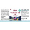 Vitamin E 400 IU - 120 Softgels for 120 Days
