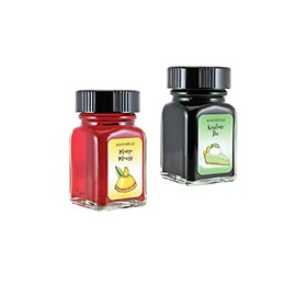 Monteverde 60ml Sweet Life Fountain Pen Ink Bottle (30ml Mango Mousse Ink Bottle G309MM, 30ml Keylime Pie Ink Bottle G309KL)