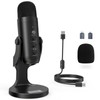ZealSound USB Microphone, Condenser Microphone, PC Microphone, Tabletop Microphone, Unidirectional