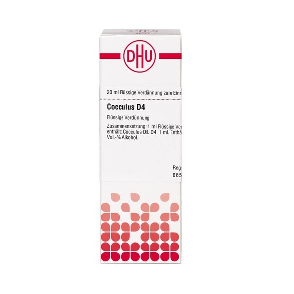 DHU Cocculus D4 Dilution, 20 ml Solution
