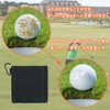 Golf Ball Cleaning Towel Microfiber Towel with Carabiner for Golf