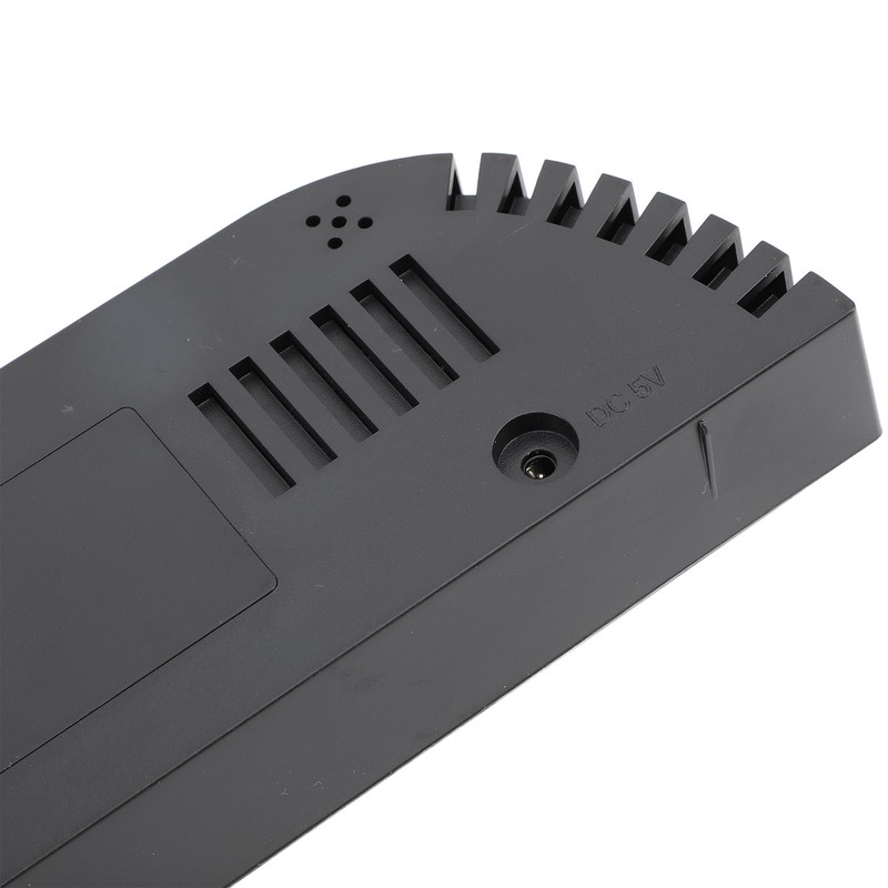 Digital Alarm Clock Multifunction Innovative Silent Temperature Humidity LED Mirror