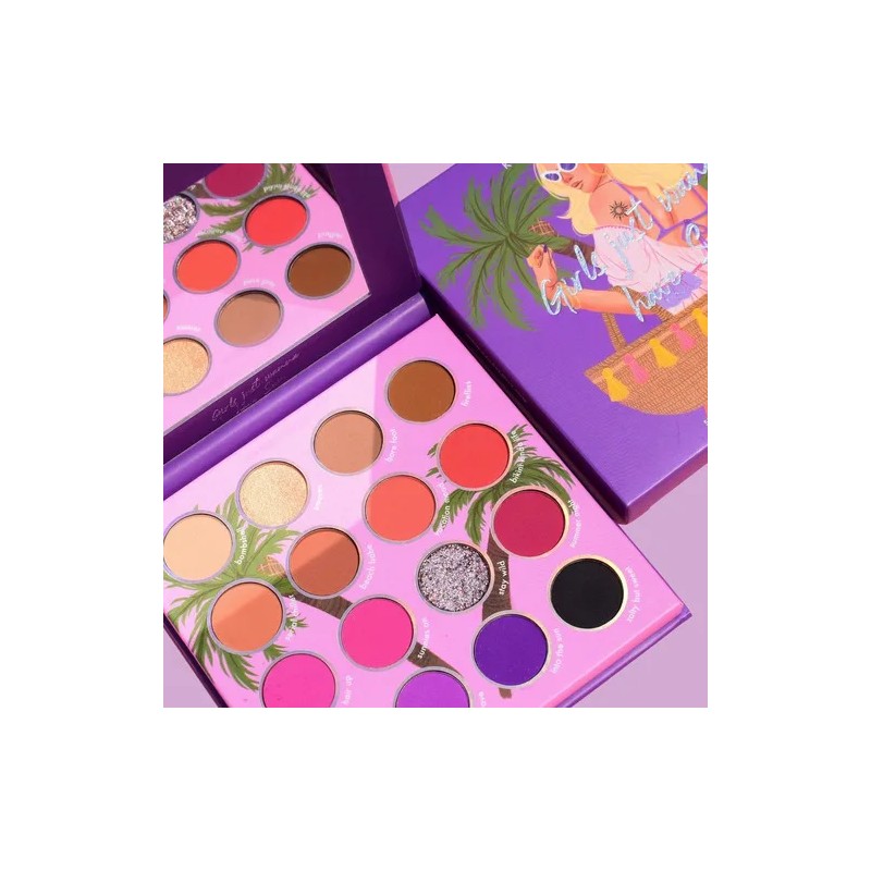 Paleta De Sombras Girls Just Wanna Have Sun De Kara