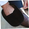 Healeved 5pcs Faux Wool Polishing Mitts for Leather Shoes Ergonomic