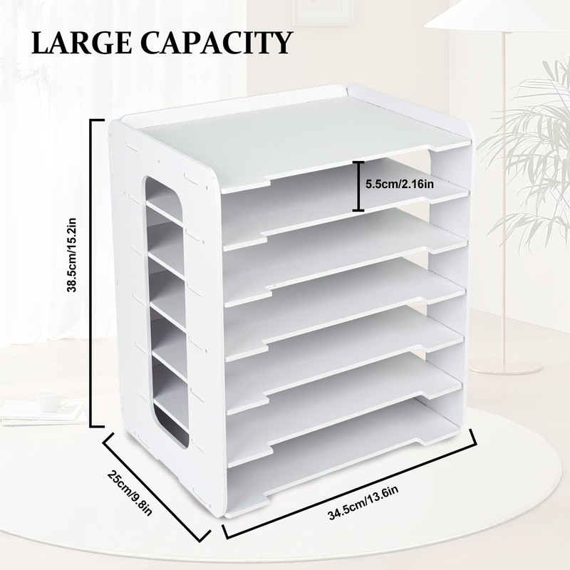 CELSOL Vinyl Roll Holder, Countertop Cabinet Vinyl Roll Storage Organizer,