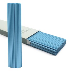 Posinda 100PCS Reed Diffuser Sticks, 12 Inch Rattan Fiber Sticks Essential Oil Aroma Diffuser Sticks,Long-Lasting Diffuser Replacement Sticks (Blue)