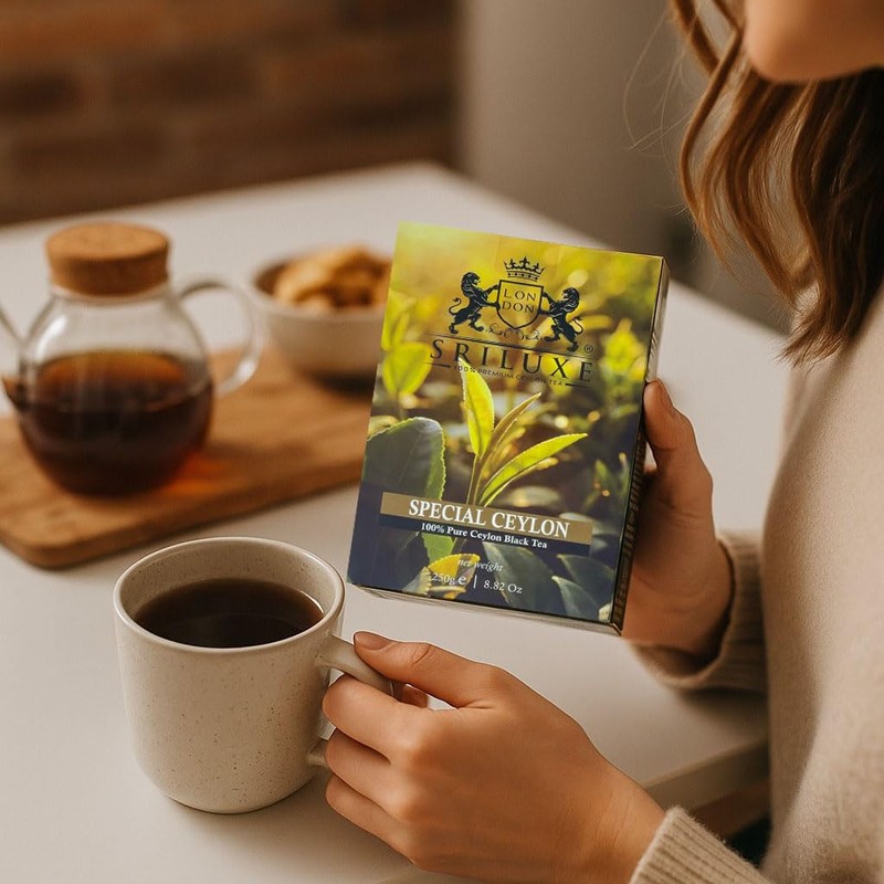 SRILUXE - Special Ceylon Loose Leaf Black Tea | Exquisite