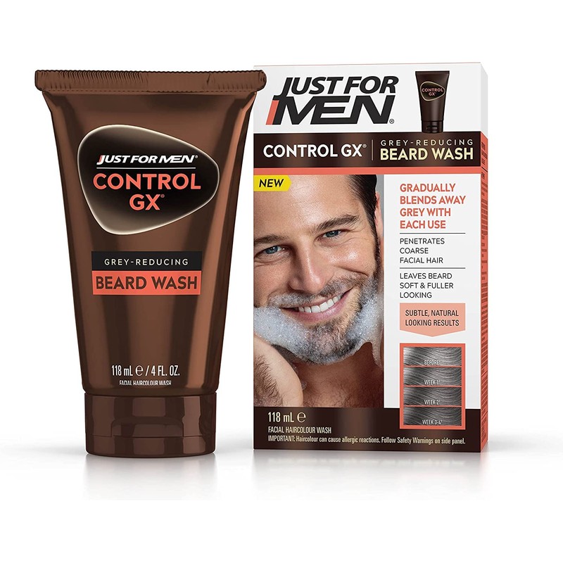 Just For Men Control GX Grey Reducing Beard Shampoo for