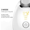 Micro-Glow Portable Handset,Neck Face Firming Wrinkle Removal Tool (White)