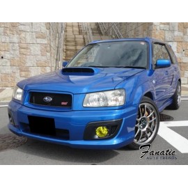 JDMFV 2004 Subie Forester Fog light Rally JDM Yellow Overlays Tint Vinyl Film STi foz