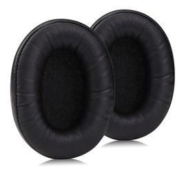 MOLGRIA Ear Pads Cushion, Replacement Earpads for HyperX Cloud Alpha- Compatible with ATH M40X/M50X /M50XBT / HyperX Cloud 1 & 2 / SteelSeries Arctis 3/5 / 7 / 9X Pro/Stealth 600 Headphones(Black)