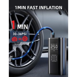 Kitgody Tyre Inflator Air Compressor