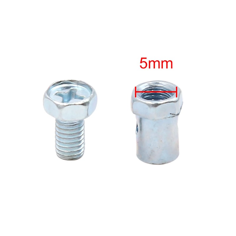 sourcing map Pack of 30 5 mm Thread Motorcycle Scooter