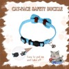 2 Pcs Boy Cat Collar with Bell Breakaway Cat Collars