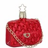 Inge-glas Red Clutch Bag 6cm