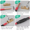 10Pcs 6 AWG Gauge Wire Connector Nut Kit, 80 Amp