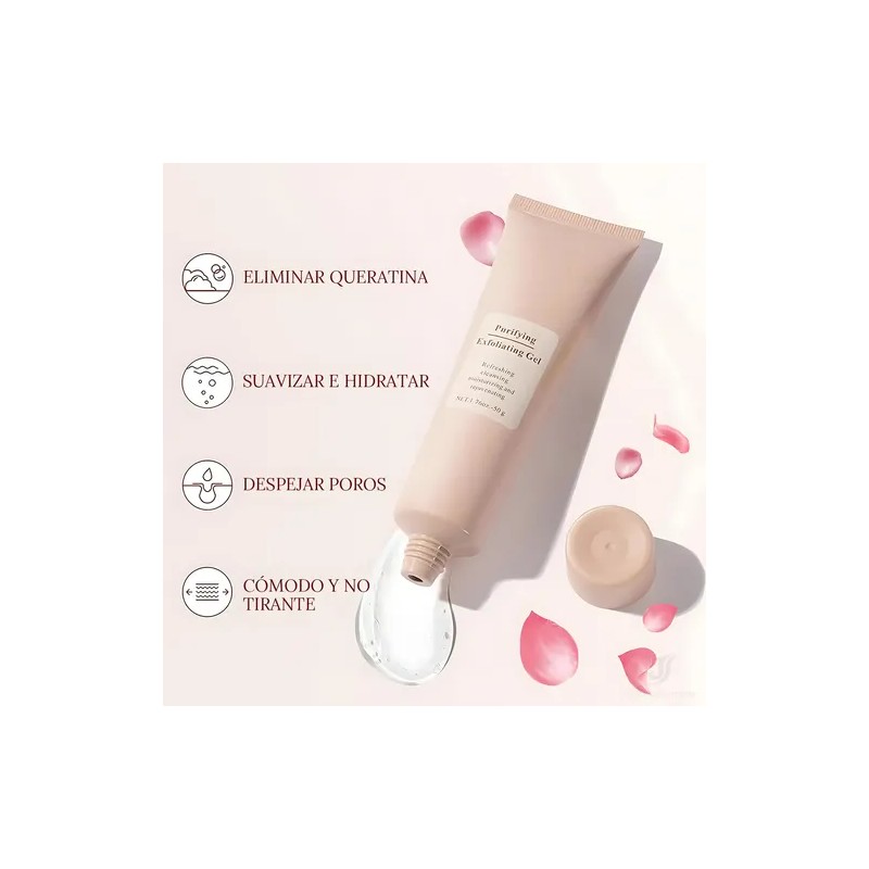 2pcs Purificante Exfoliante, Gel Exfoliante Avanzado 100ml