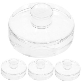 FUNOMOCYA Essential Kitchen Supply Pcs Jars Fermenting Lids Glass Weights for Fermentation