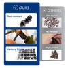 FullFun 1060PCS M2 M3 M4 M5 Hex Socket Head Cap