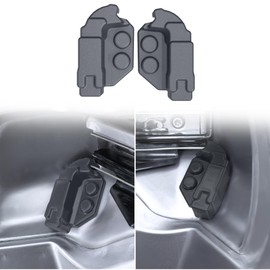 Upgraded Car Door Latch Guard Cover for Sienna 2021 2022 2023 2024 2025 ABS Plastic Car Door Lock Cover for Car Door Protector and Noise Reduction for Sienna SE XLE XSE LTD Platinum (2PCS,Black)