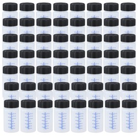 120 Pcs 2 Oz Touch Up Paint Container - Empty Paint Touch Up Bottles with Brush, Safe Lids, and Mixing Balls for Fixing Car Scratches