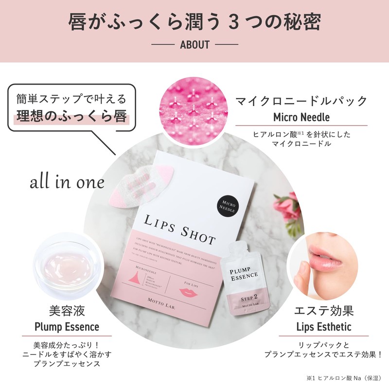 MOTTO LAB. Lip Shot, Set of 3