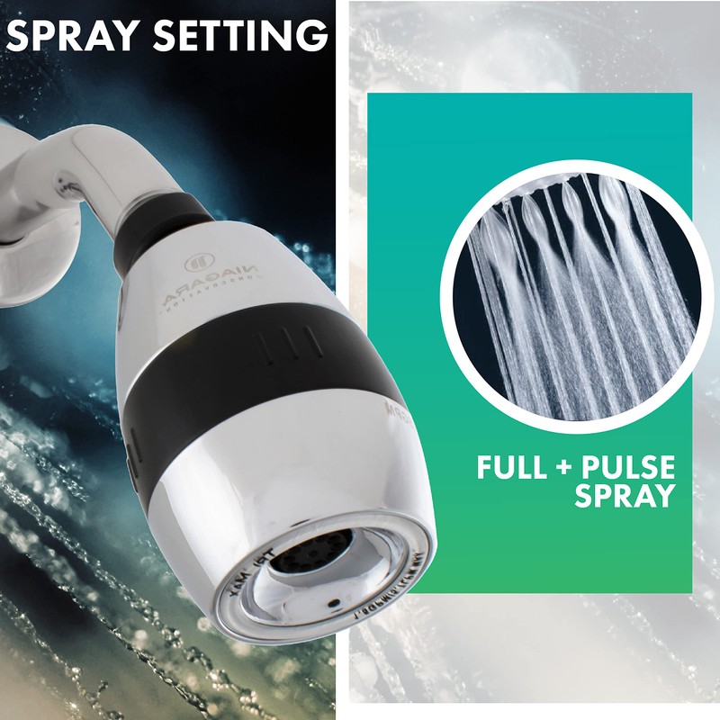 Niagara Conservation N2615CH Tri-Max 1-Spray with 0.5-1.5 GPM 2-in. Wall