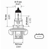 HELLA H13 2.0TB High Performance Bulb, 12V, 60/55W, 2 Pack