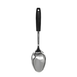 Fackelmann INITIAL Solid Spoon Stainless Steel with PP Plastic Handle, 32cm