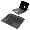 Wireless Keyboard BT5.0 Ultra Slim Touchpad PU Leather Easy Control