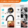 GasSaf 12 inch RV Propane Hose, 1/4" Inverted Camper Propane