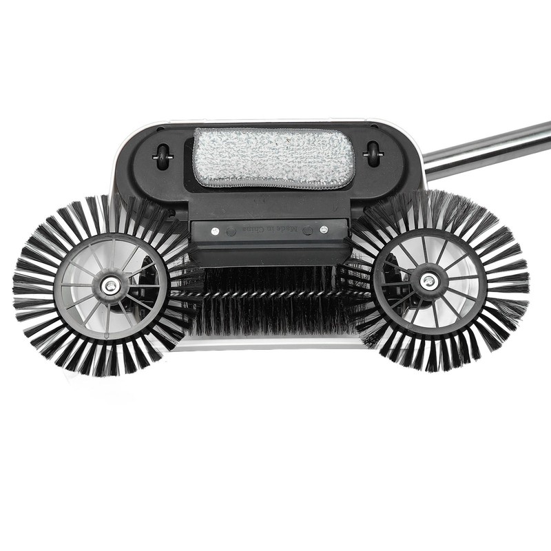 Hand Push Sweeper Professional Efficient 360 Degree 2 in 1