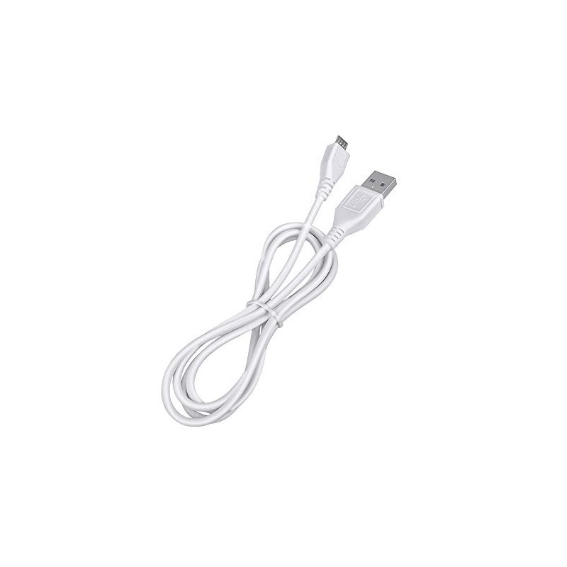 ABLEGRID 3.3ft White Micro USB Data Sync PC/Charging Cable Charger