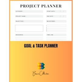 Goal & Task Planner: Structured Logbook for Projects, Deadlines & Accountability