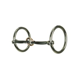 REINSMAN Stage A Traditional Loose Ring Copper Roller Snaffle