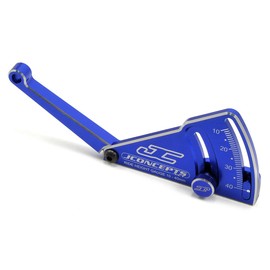 JConcepts Inc. Aluminum Ride Height Gauge 10-40mm Blue JCO22821 Hand Tools Misc