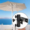 Deck Mount Umbrella Holder Easy to Install Fixing Bracket Fixture