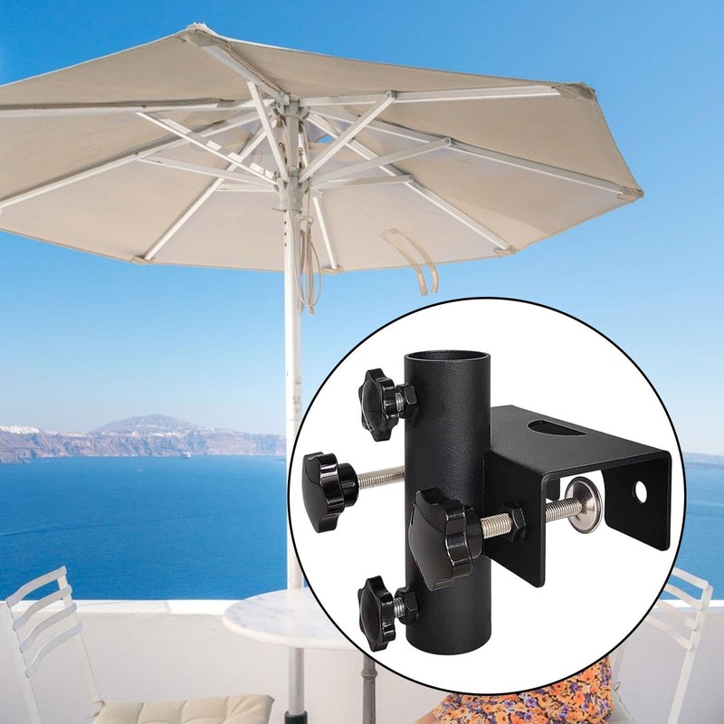 Deck Mount Umbrella Holder Easy to Install Fixing Bracket Fixture