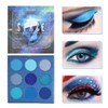 Docolor Eyeshadow Palette Blue Gemstone Make Up Palette Vegan Formula