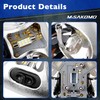 F37Z-13776-B LED Interior Dome Light Assembly Compatible with Ford Ranger
