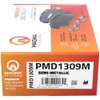 MAGMA Fire Born Braking PMD1309M Semi-Metallic Brake Pads, Rear