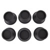 6Pcs Furniture Risers Round Plastic Furniture Lift Riser for Bed