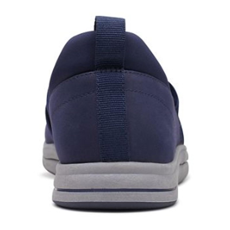 Clarks Breeze Bali - Mocasines Planos para Mujer, Dark Navy