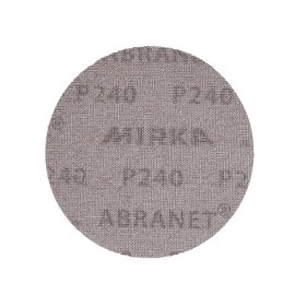 Mirka 9A-232-240 5-Inch 240 Grit Mesh Abrasive Dust Free Sanding Discs, Box of 50 Discs