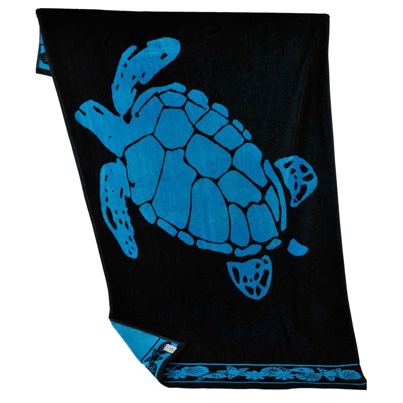 Casatessile Big Turtle Beach Towel in Spugna 90 x 170